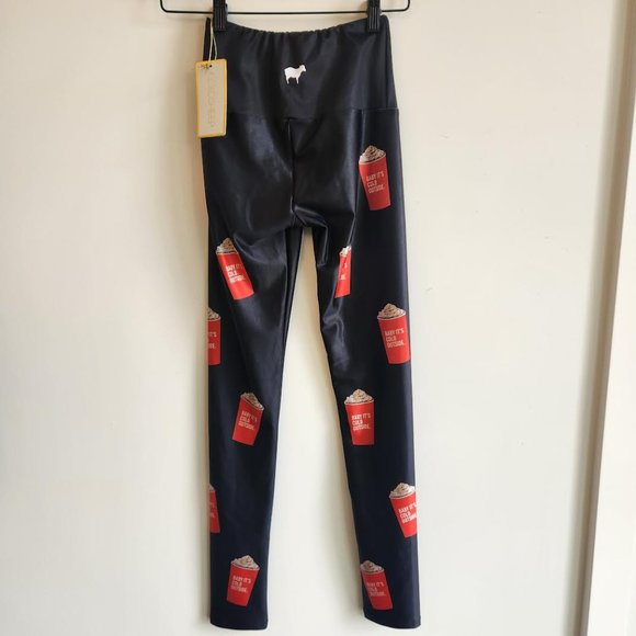 GOLDSHEEP LEGGINGS / "BABY IT'S COLD OUTSIDE" LEGGINGS - Picture 3 of 5